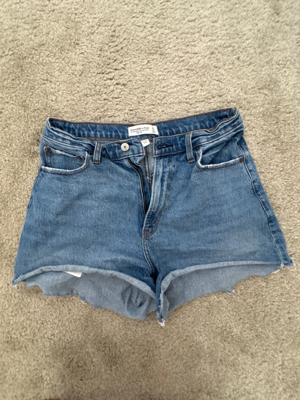 Abercrombie Curve Love Cut-Off Shorts size 10